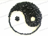 Black Glass Filled Nylon 66 Granules Round Shaped High Softening Point